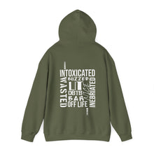 Load image into Gallery viewer, Live Love Laugh Liquor Inebriated Hoodie