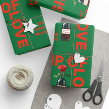Load image into Gallery viewer, Sip of love Wrapping Papers (Green)