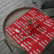 Load image into Gallery viewer, D.B.T.B. Wrapping Papers (Red)