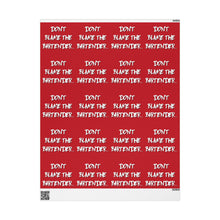 Load image into Gallery viewer, D.B.T.B. Wrapping Papers (Red)