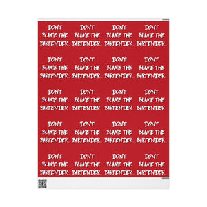 D.B.T.B. Wrapping Papers (Red)