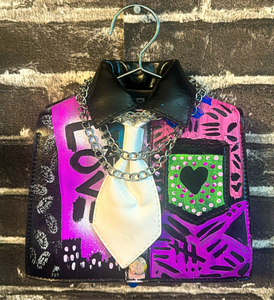 Glam Goth Rockstar Moto Bag