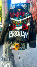 Load image into Gallery viewer, Brooklyn Flower Moto Jacket
