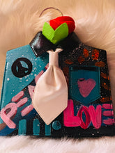 Load image into Gallery viewer, Hippie Party Gurl Moto Bag