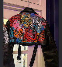 Load image into Gallery viewer, Graffiti Moto Jacket